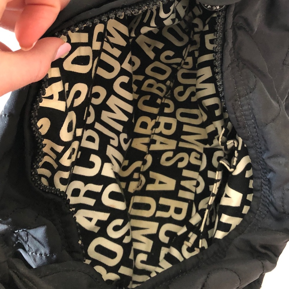 Marc by Marc Jacobs Black Nylon Hobo Bag - Picture 4 of 5